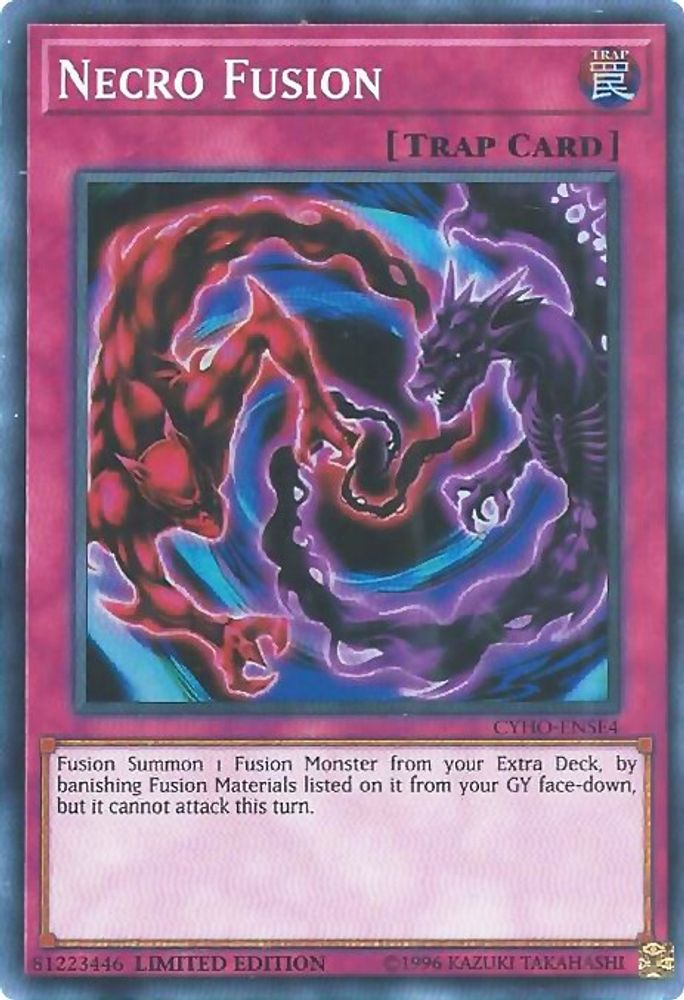 Nécro Fusion [CYHO-ENSE4] Super Rare 