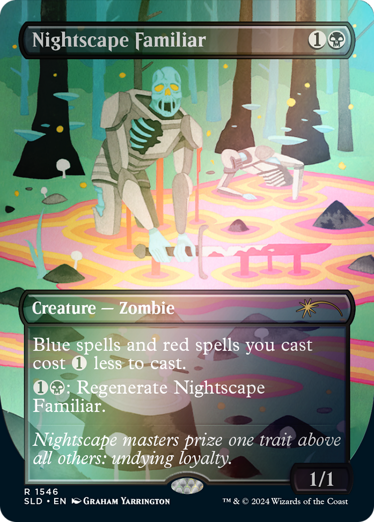 Familier du paysage nocturne (Rainbow Foil) [Série Secret Lair Drop] 