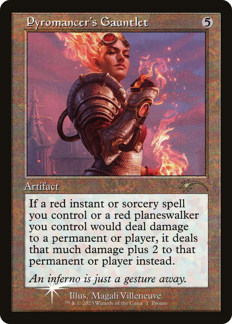 Pyromancer's Gauntlet (MEDIA-2023-6) - Media and Collaboration Promos Foil