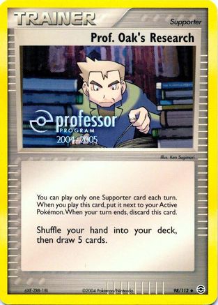 Prof. Oak's Research (2004-2005)  - Promo