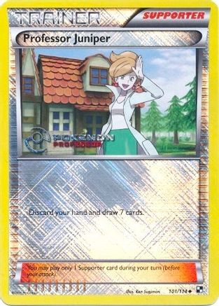 Professor Juniper - 101/114 (2013)/114  - Reverse Holofoil - Promo