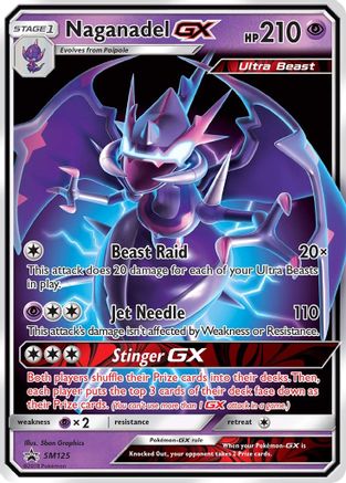 Naganadel GX SM125  - Holofoil - Promo