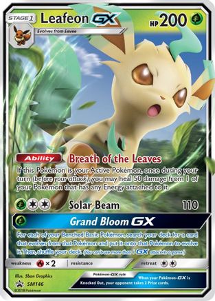 Leafeon GX SM146  - Holofoil - Promo