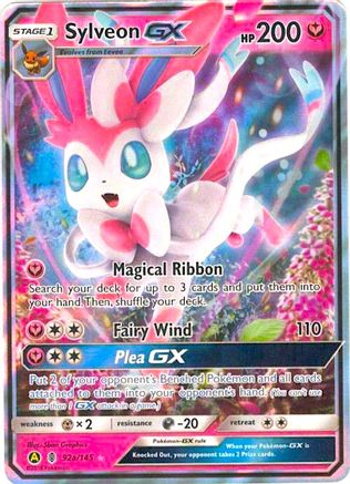 Sylveon GX (92a/145) [Alternate Art Promos]