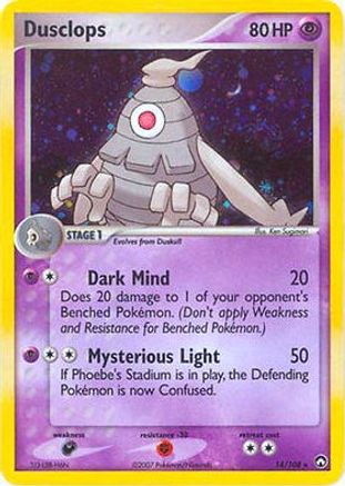 Dusclops - 14/108 (EX Power Keepers)/108  - Holofoil - Holo Rare