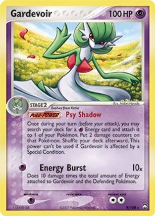 Gardevoir - 9/108 (EX Power Keepers)/108  - Rare
