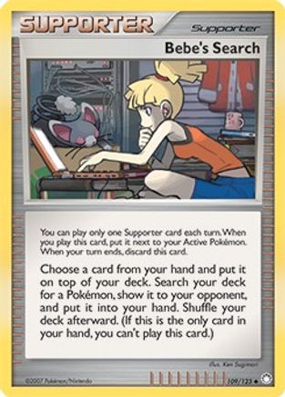 Bebe's Search (Cosmos Holofoil) 109/123  - Holofoil - Promo
