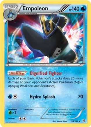 Empoleon - 38/162 (Battle Arena Deck Exclusive)/162  - Rare