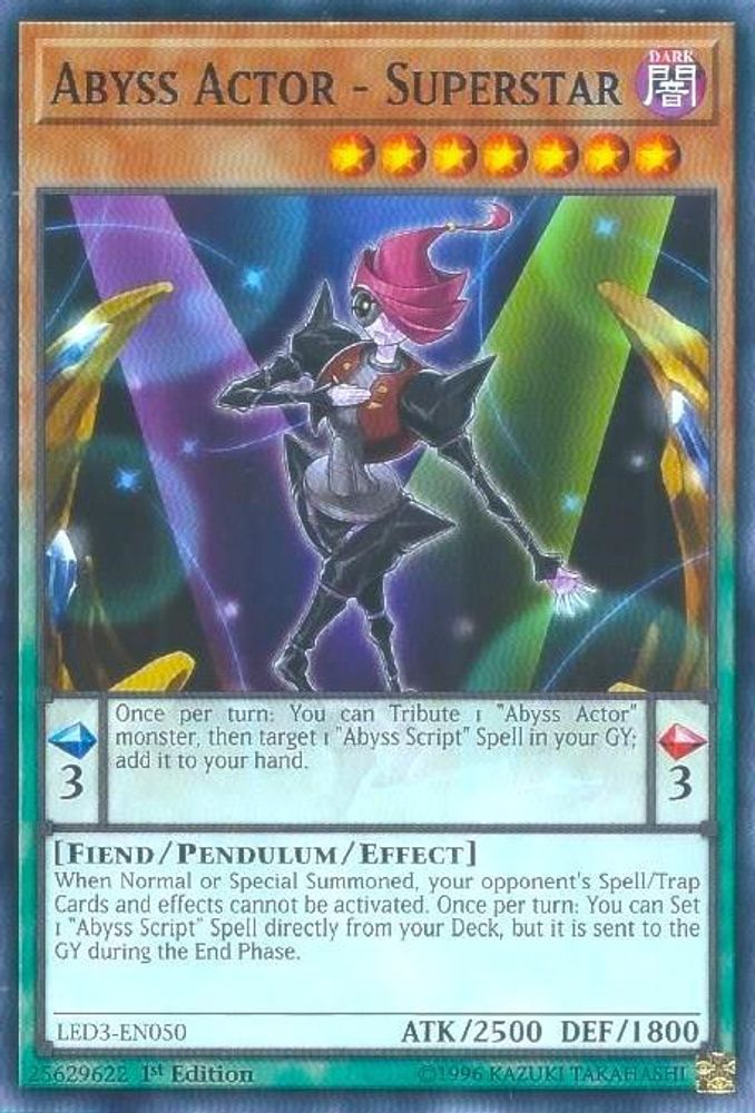 Abyss Actor - Superstar (LED3-EN050) - Common
