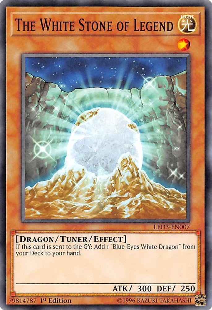 The White Stone of Legend (LED3-EN007) - Common