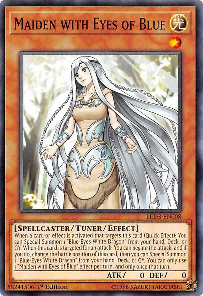 Maiden with Eyes of Blue (LED3-EN008) - Common