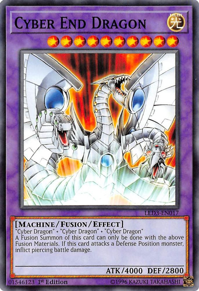 Cyber End Dragon (LED3-EN017) - Common