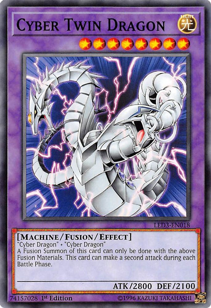 Cyber Twin Dragon (LED3-EN018) - Common