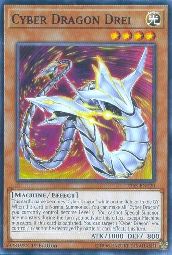 Cyber Dragon Drei (LED3-EN020) - Common