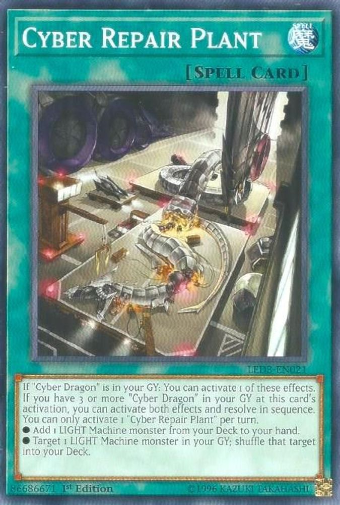 Cyber Repair Plant (LED3-EN021) - Common