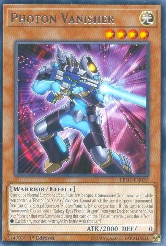 Photon Vanisher (LED3-EN035) - Rare