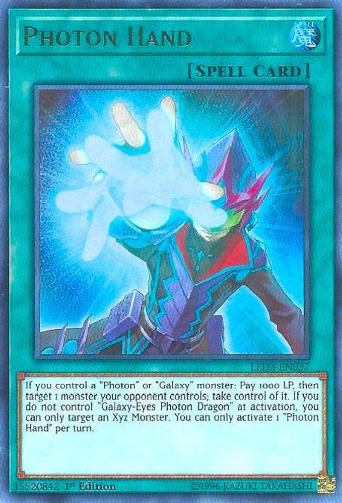 Photon Hand (LED3-EN037) - Ultra Rare
