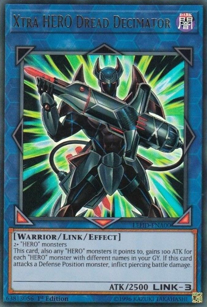 Xtra HERO Dread Decimator (LEHD-ENA00) - Ultra Rare