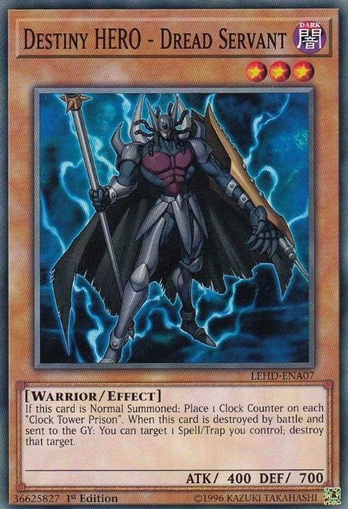 Destiny HERO - Dread Servant (LEHD-ENA07) - Common