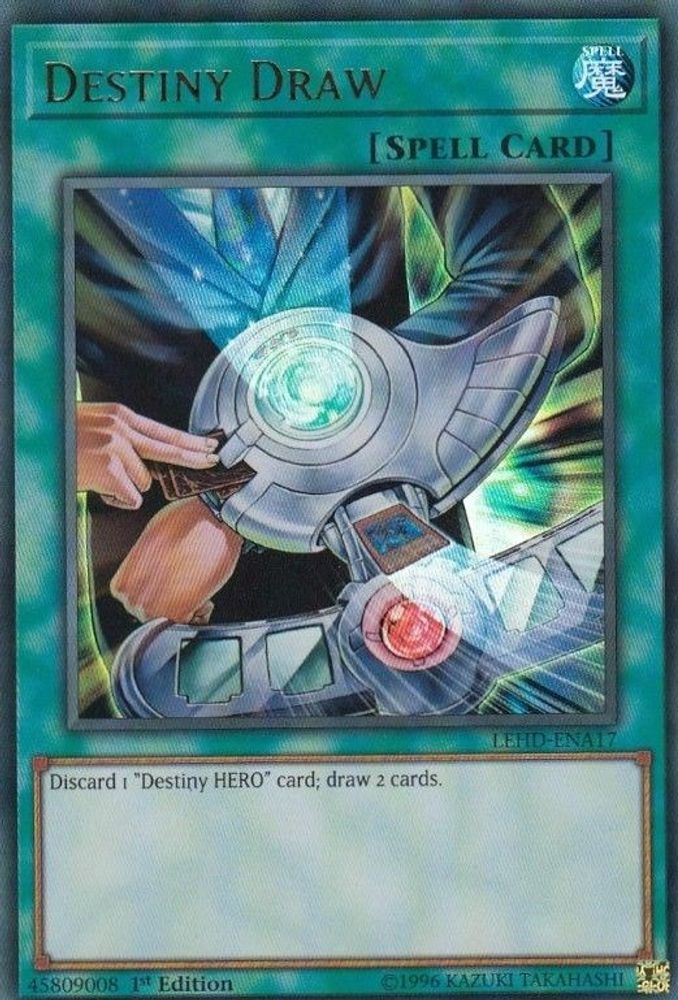 Destiny Draw (UR) (LEHD-ENA17) - Ultra Rare