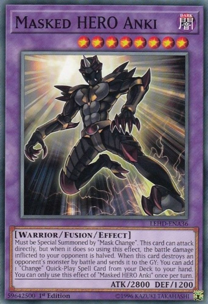 Masked HERO Anki (LEHD-ENA36) - Common