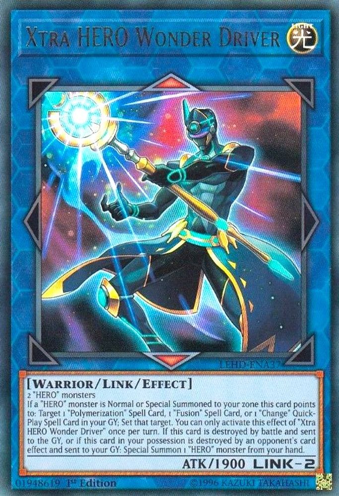 Xtra HERO Wonder Driver (LEHD-ENA37) - Ultra Rare
