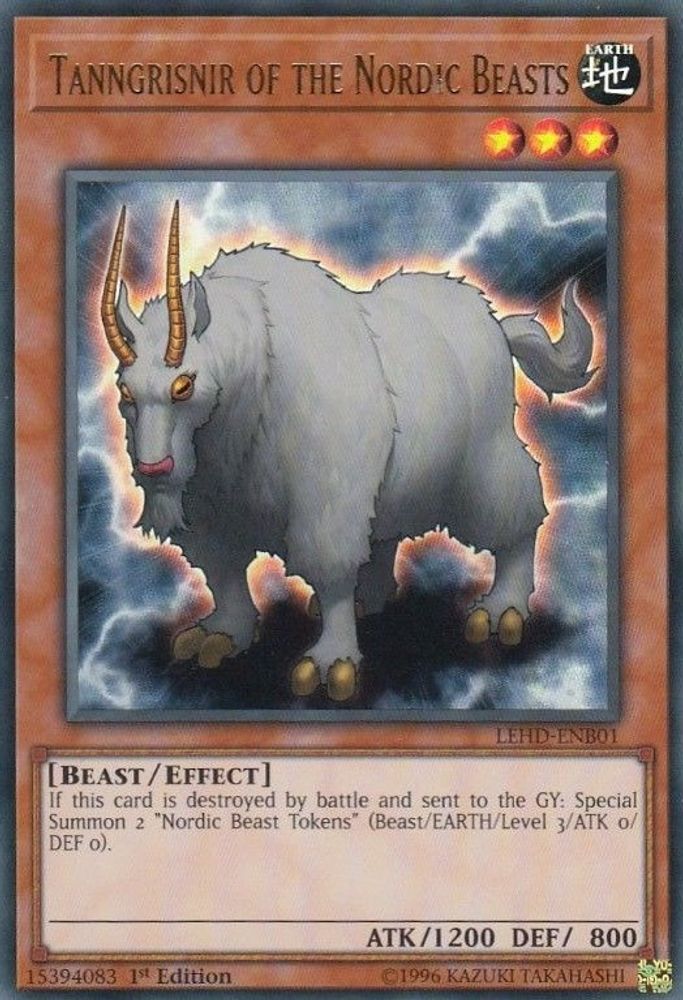 Tanngrisnir of the Nordic Beasts (UR) (LEHD-ENB01) - Ultra Rare