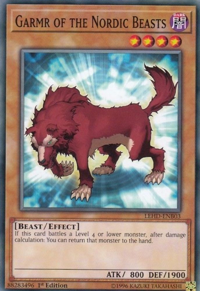 Garmr of the Nordic Beasts (LEHD-ENB03) - Common