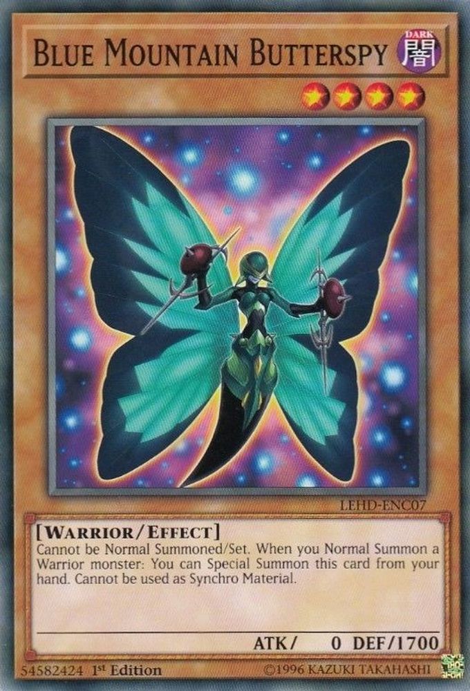 Blue Mountain Butterspy (LEHD-ENC07) - Common