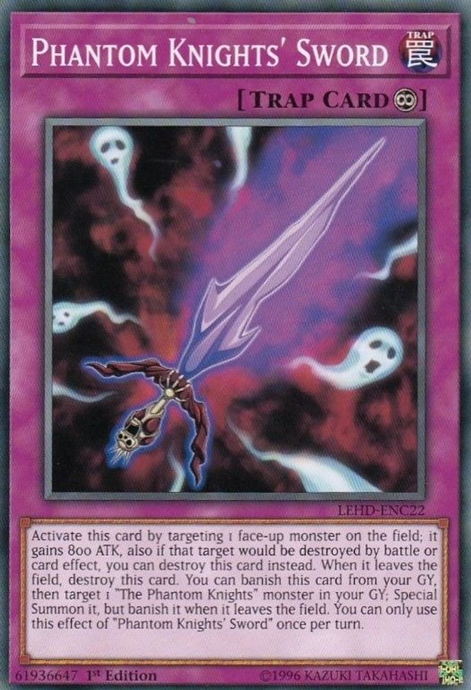 Phantom Knights' Sword (LEHD-ENC22) - Common