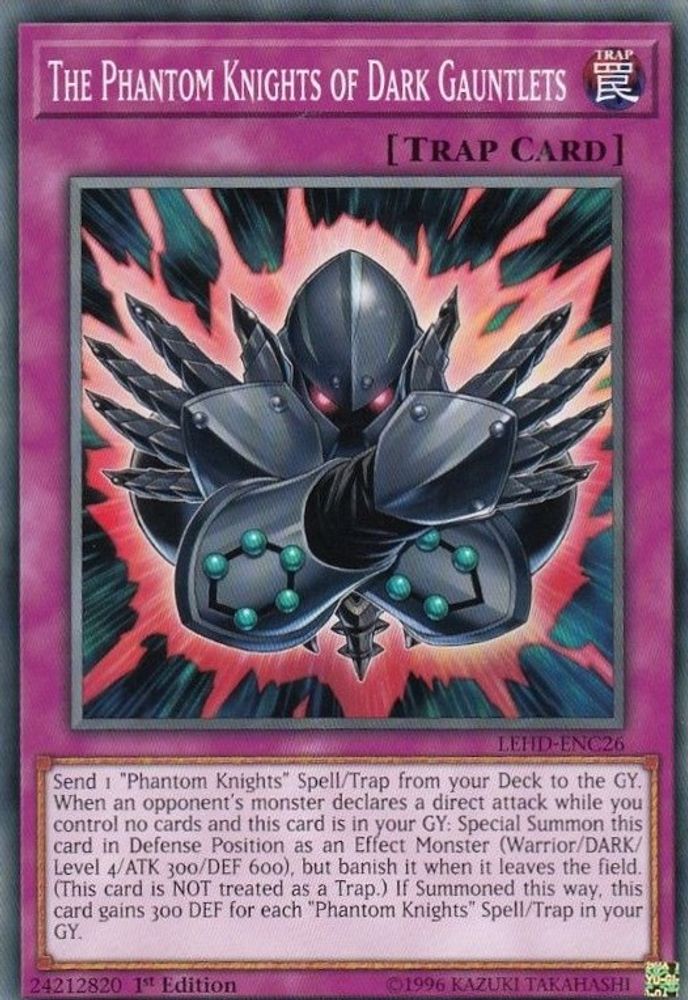 The Phantom Knights of Dark Gauntlets (LEHD-ENC26) - Common