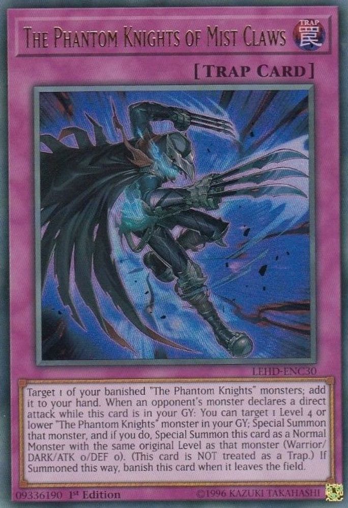 The Phantom Knights of Mist Claws (LEHD-ENC30) - Ultra Rare