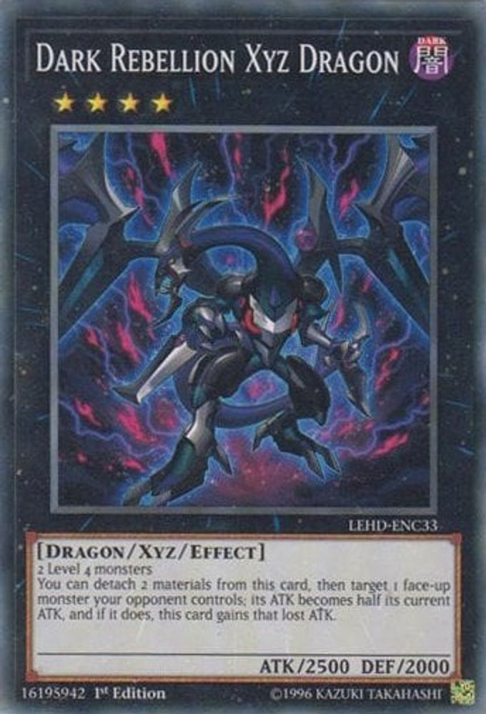 Dark Rebellion Xyz Dragon (LEHD-ENC33) - Common