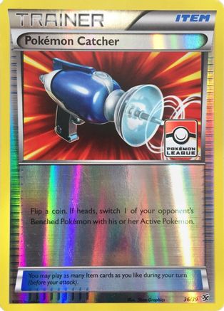 Pokemon Catcher (Pokemon League) 036/039  - Reverse Holofoil - Promo