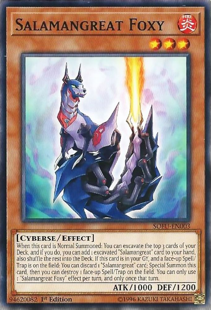 Salamangreat Foxy (SOFU-EN003) - Common