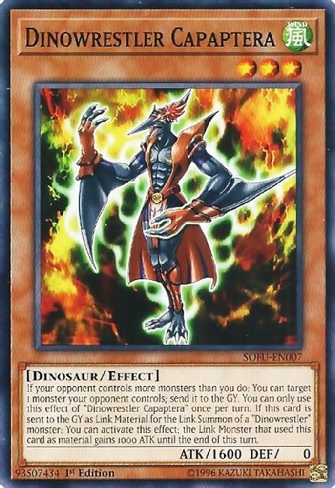 Dinowrestler Capaptera (SOFU-EN007) - Common