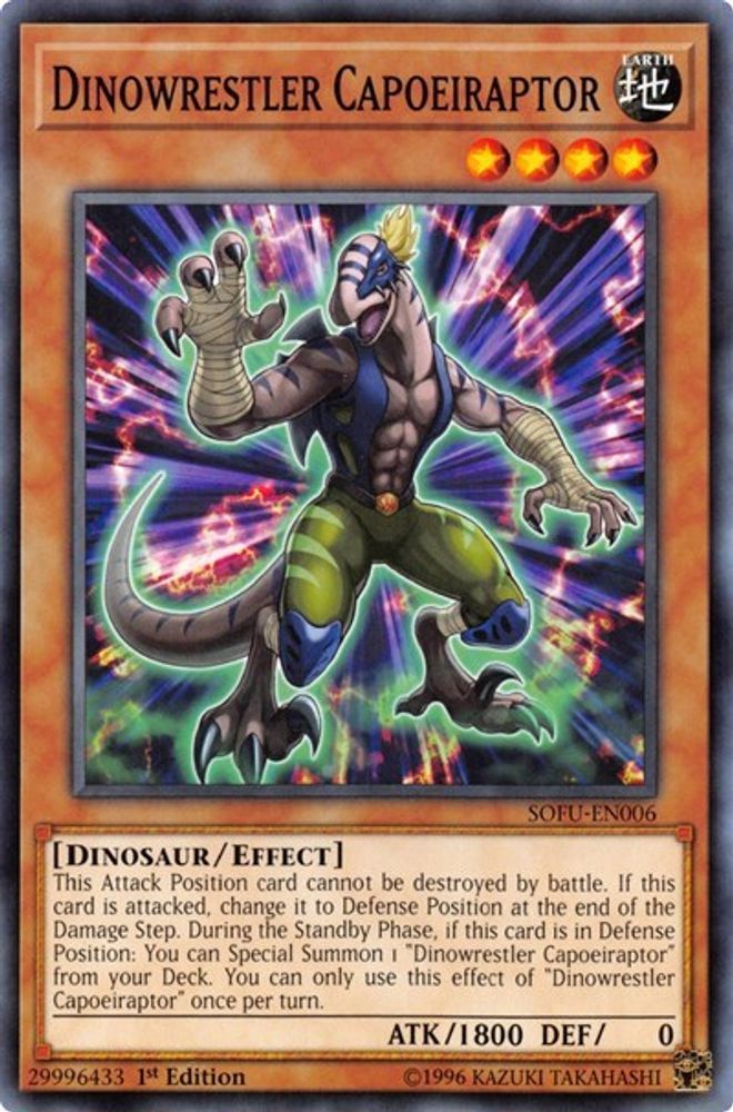 Dinowrestler Capoeiraptor (SOFU-EN006) - Common