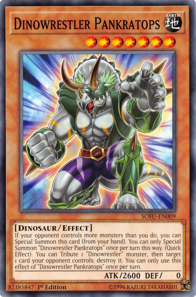 Dinowrestler Pankratops (SOFU-EN009) - Common