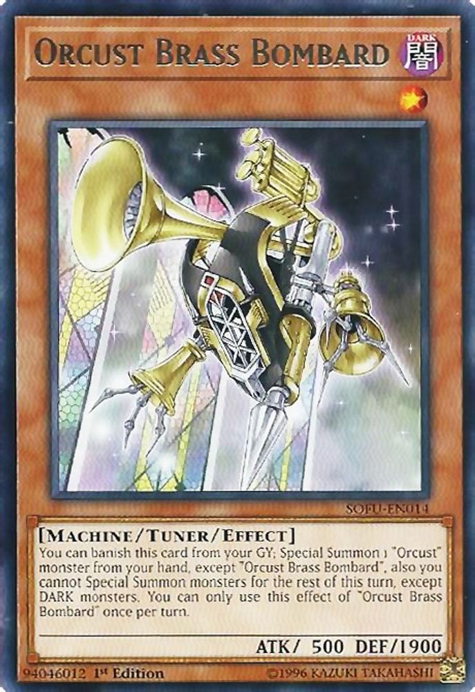 Orcust Brass Bombard (SOFU-EN014) - Rare