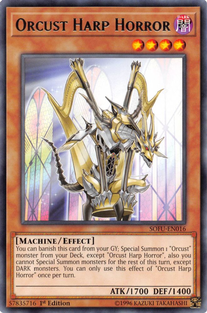 Orcust Harp Horror (SOFU-EN016) - Rare
