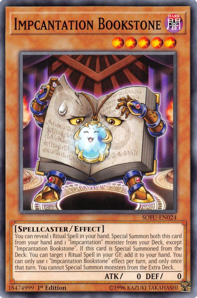 Impcantation Bookstone (SOFU-EN024) - Common