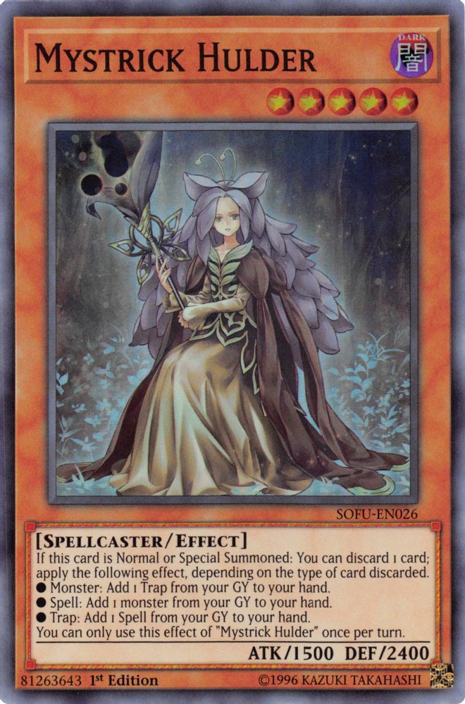 Mystrick Hulder (SOFU-EN026) - Super Rare