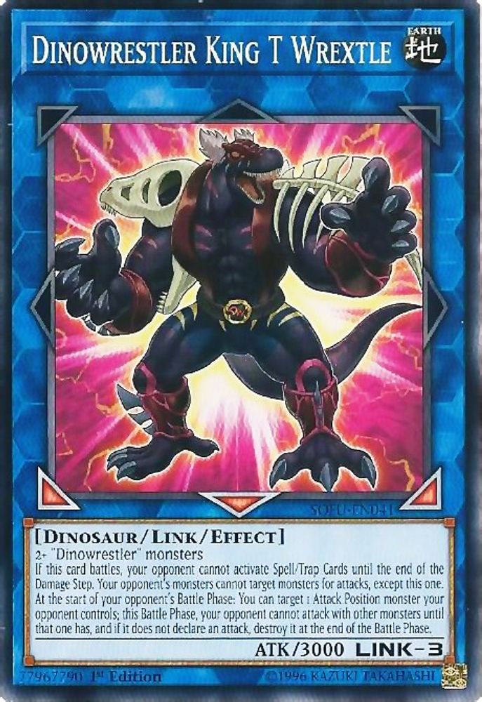 Dinowrestler King T Wrextle (SOFU-EN041) - Common