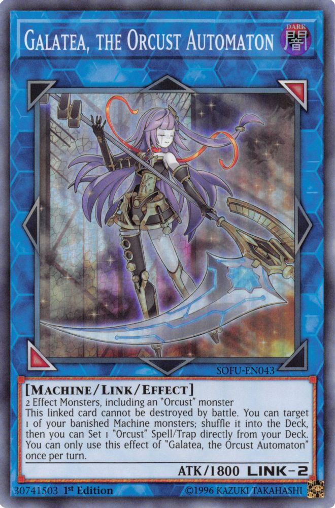 Galatea, the Orcust Automaton (SOFU-EN043) - Super Rare