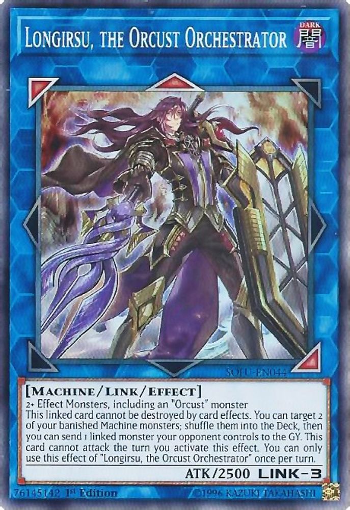 Longirsu, the Orcust Orchestrator (SOFU-EN044) - Super Rare