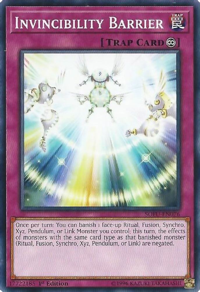 Invincibility Barrier (SOFU-EN076) - Common