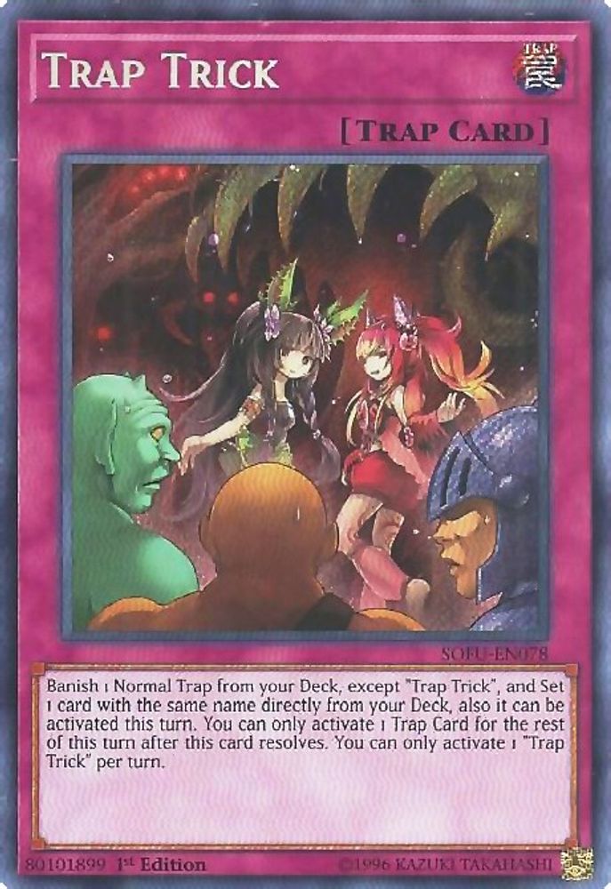 Trap Trick (SOFU-EN078) - Secret Rare