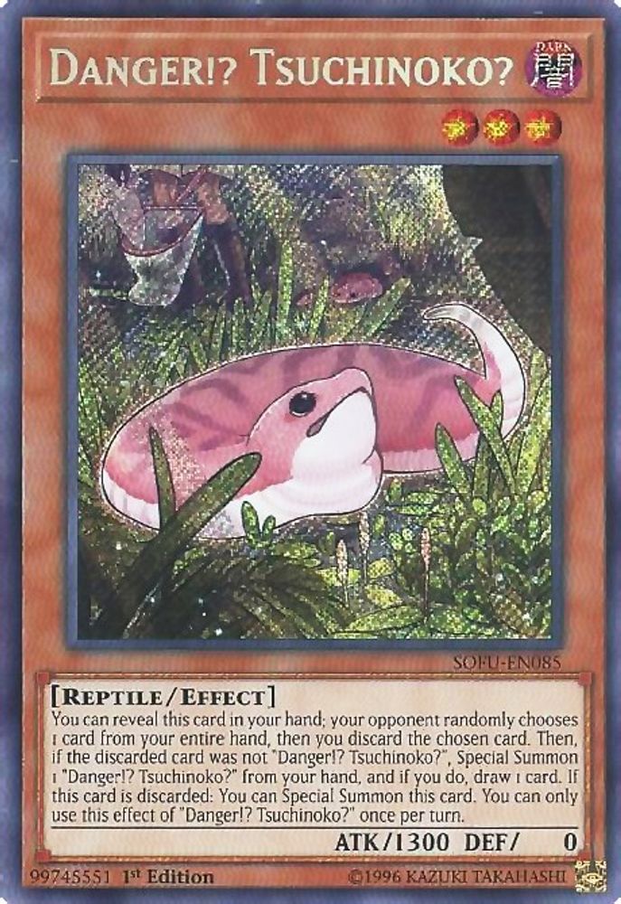 Danger!? Tsuchinoko? (SOFU-EN085) - Secret Rare