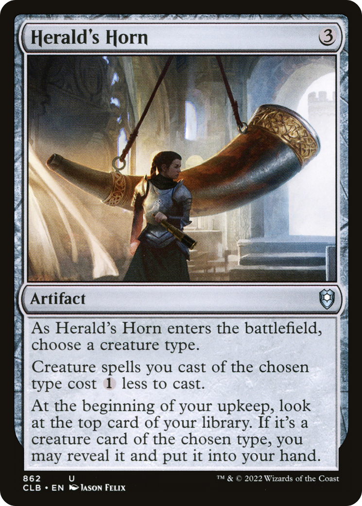 Corne du héraut [Commander Legends : La Bataille de Baldur's Gate]