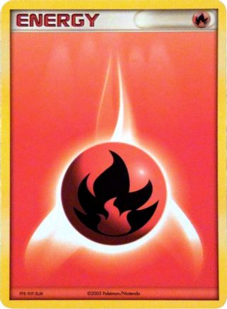 Fire Energy (2005 non numéroté) [EX : Ruby &amp; Sapphire] 